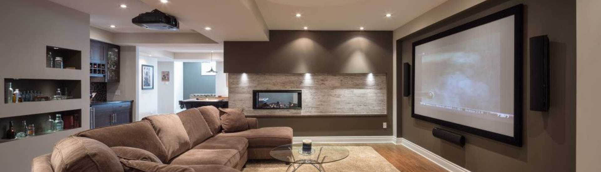 home entertainment room